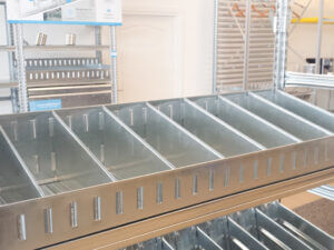 burty z separatorami trapezowymi