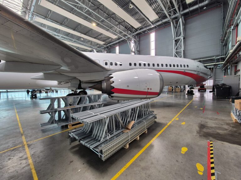 Regały dla lotniska