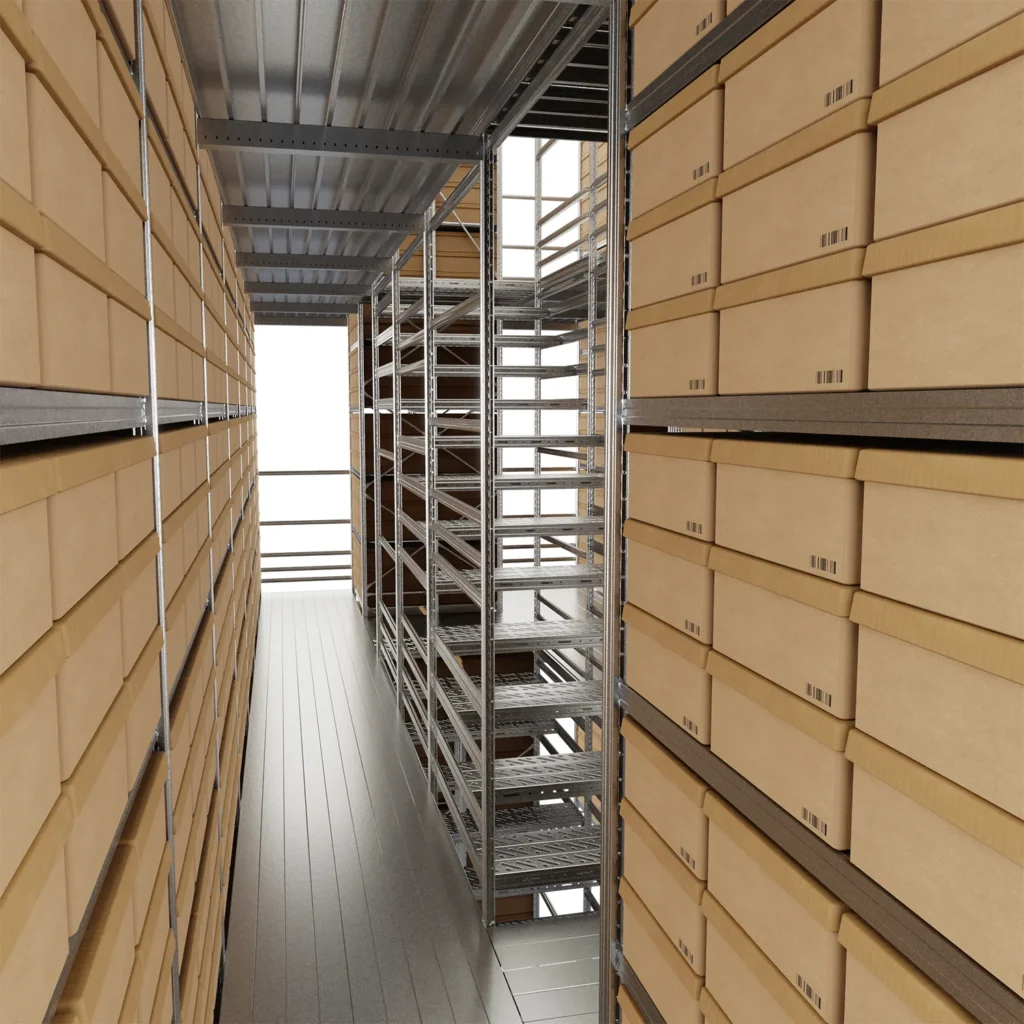Antresola stalowa magazynowa