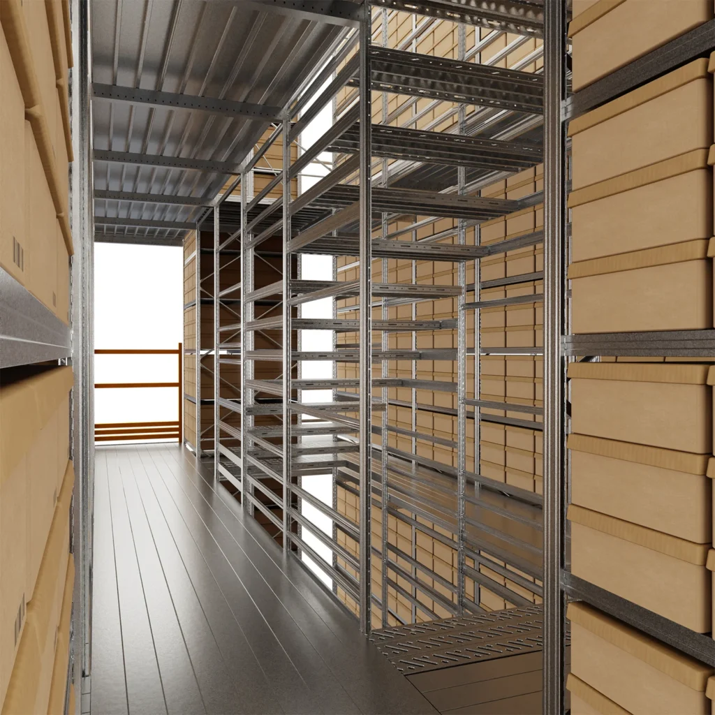 Antresola stalowa magazynowa
