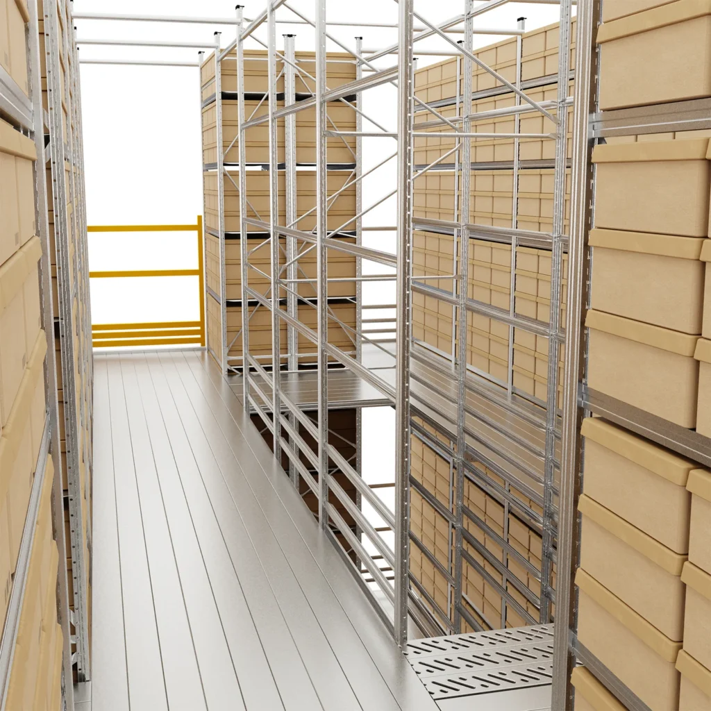Antresola stalowa magazynowa